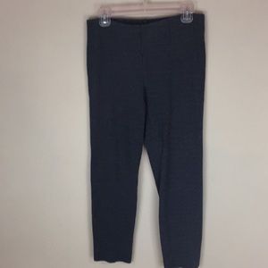 J Jill Ponte Slim Leg Herringbone Pull On Pants Size Small